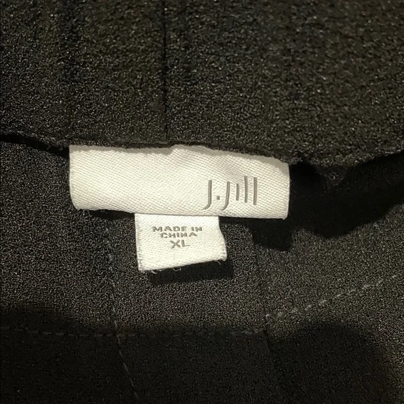 J. Jill Elegant Black Dress Pants - Picture 2 of 4